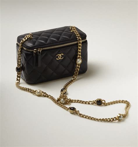 chanel vanity bag yellow|vanity chanel bag price.